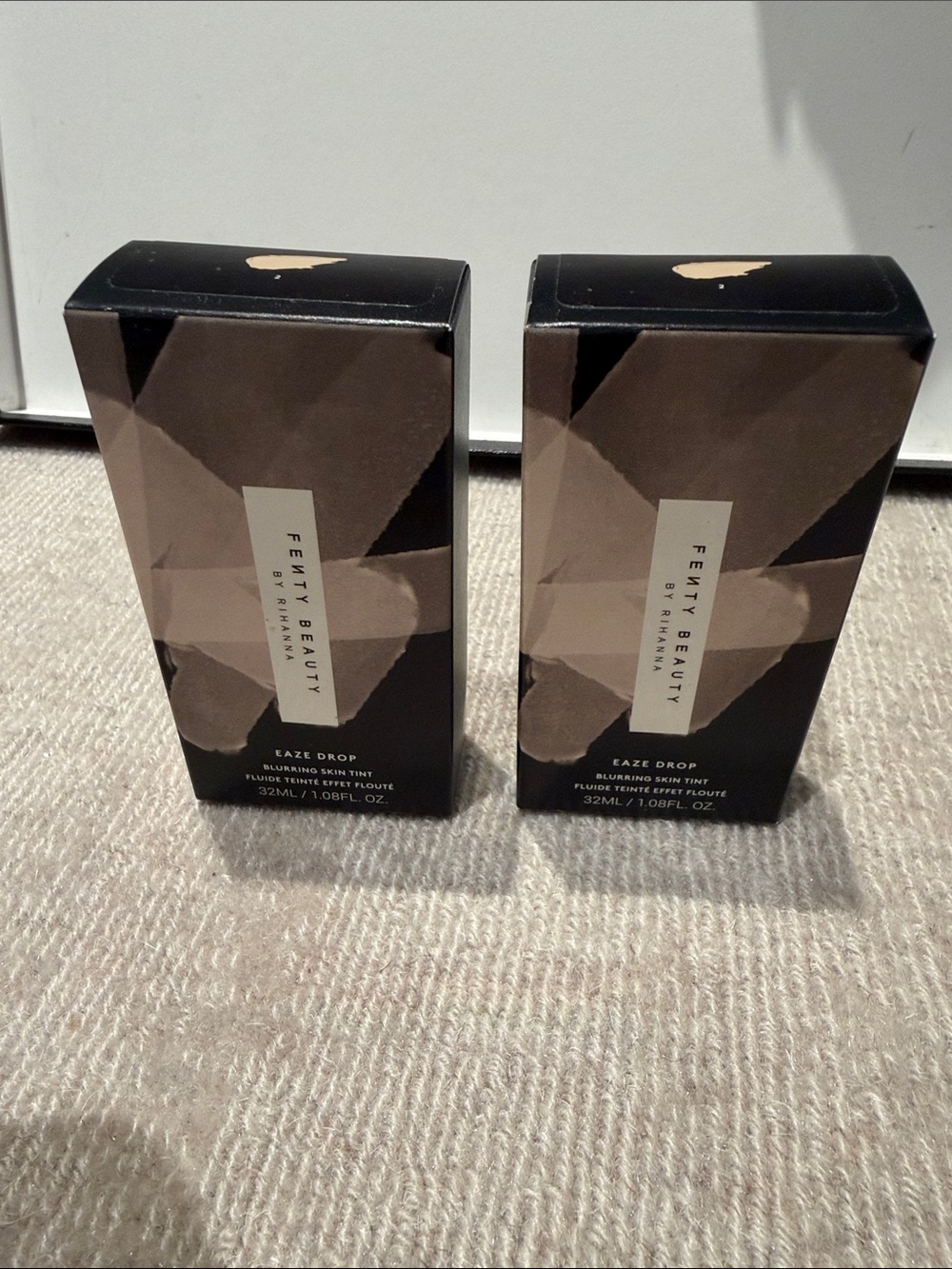 NEW UNOPENED - Fenty Beauty Eaze Drop Blurring Skin Tint - Set of 2! Shade 2